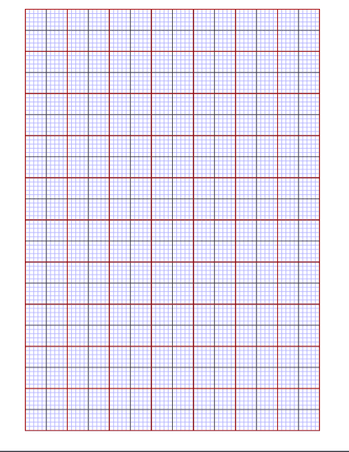 Multi Color Graph Paper Template