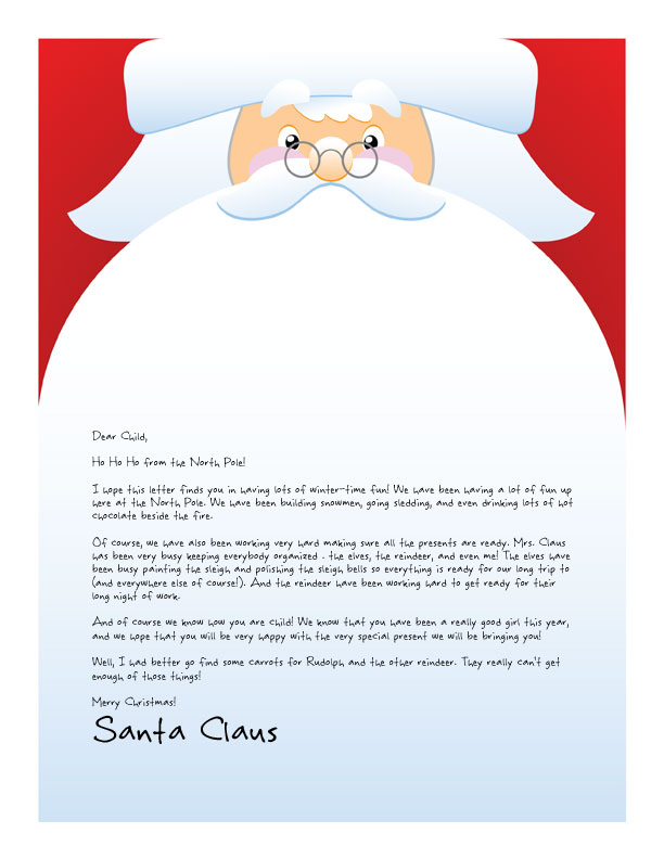 free printable fill in blank letter from santa template
